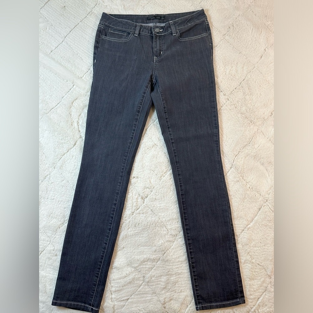 Prana Women’s 6 / 28 gray black jeans Style W4117RG02 - Picture 1 of 5